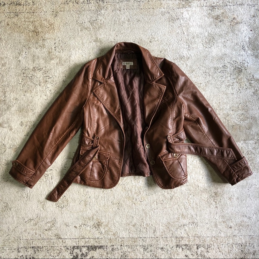 Vegan Leather Jacket 🌿